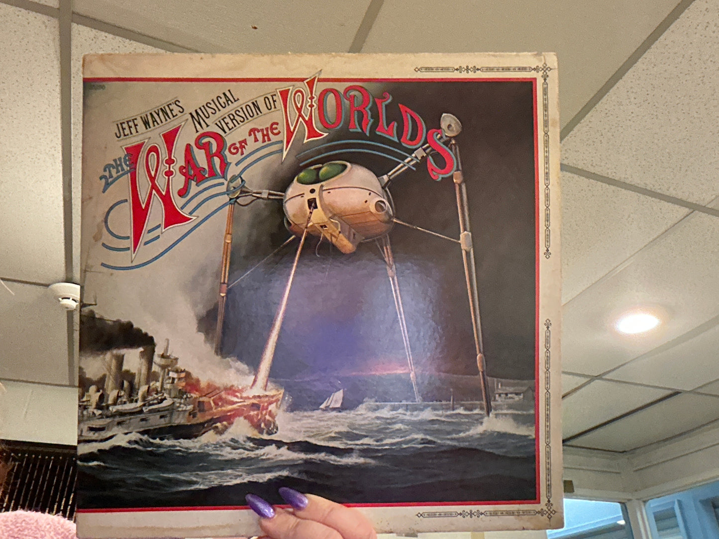Jeff Wayne’s Musical Version of War of the Worlds (Used 12inch 2 LP)