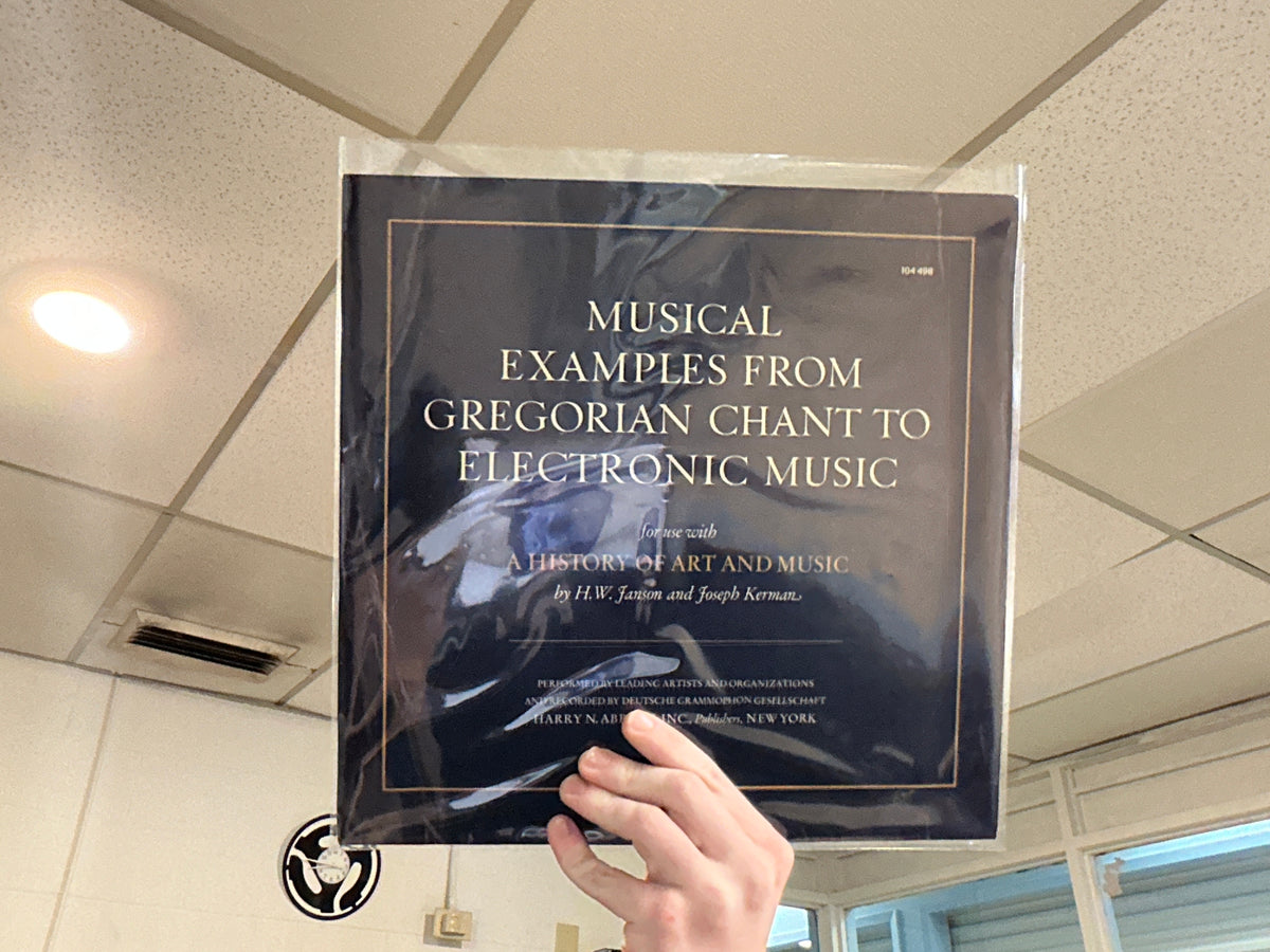 Various - Musical Examples from Gregorian Chant to Electronic Music (Used - 12 inch)