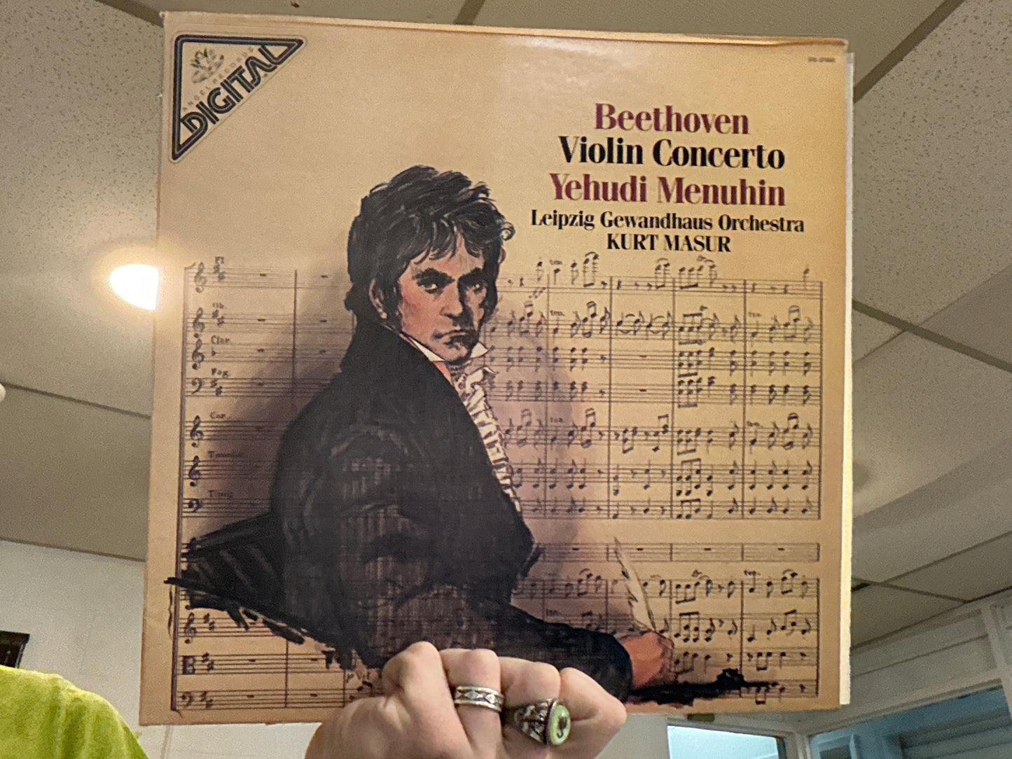 Yehudi Menuhin - Beethoven: Violin Concerto (Used - 12 inch)
