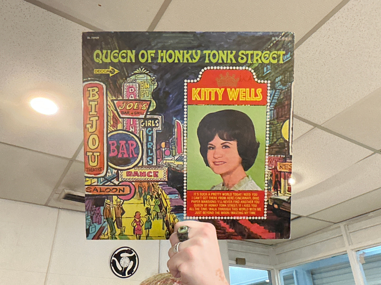 Kitty Wells - Queen of Honky Tonk Street (Used - 12 inch)