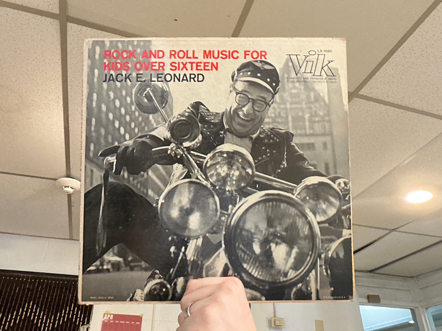 Jack E. Leonard - Rock and Roll Music For Kids Over Sixteen (Promo, Used - 12 inch)