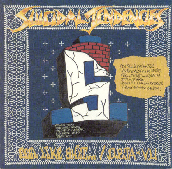 SUICIDAL TENDENCIES - Controlled By Hatred / Feel Like Shit… Deja-Vu (Indie Exclusive Fruit Punch 12in Vinyl)