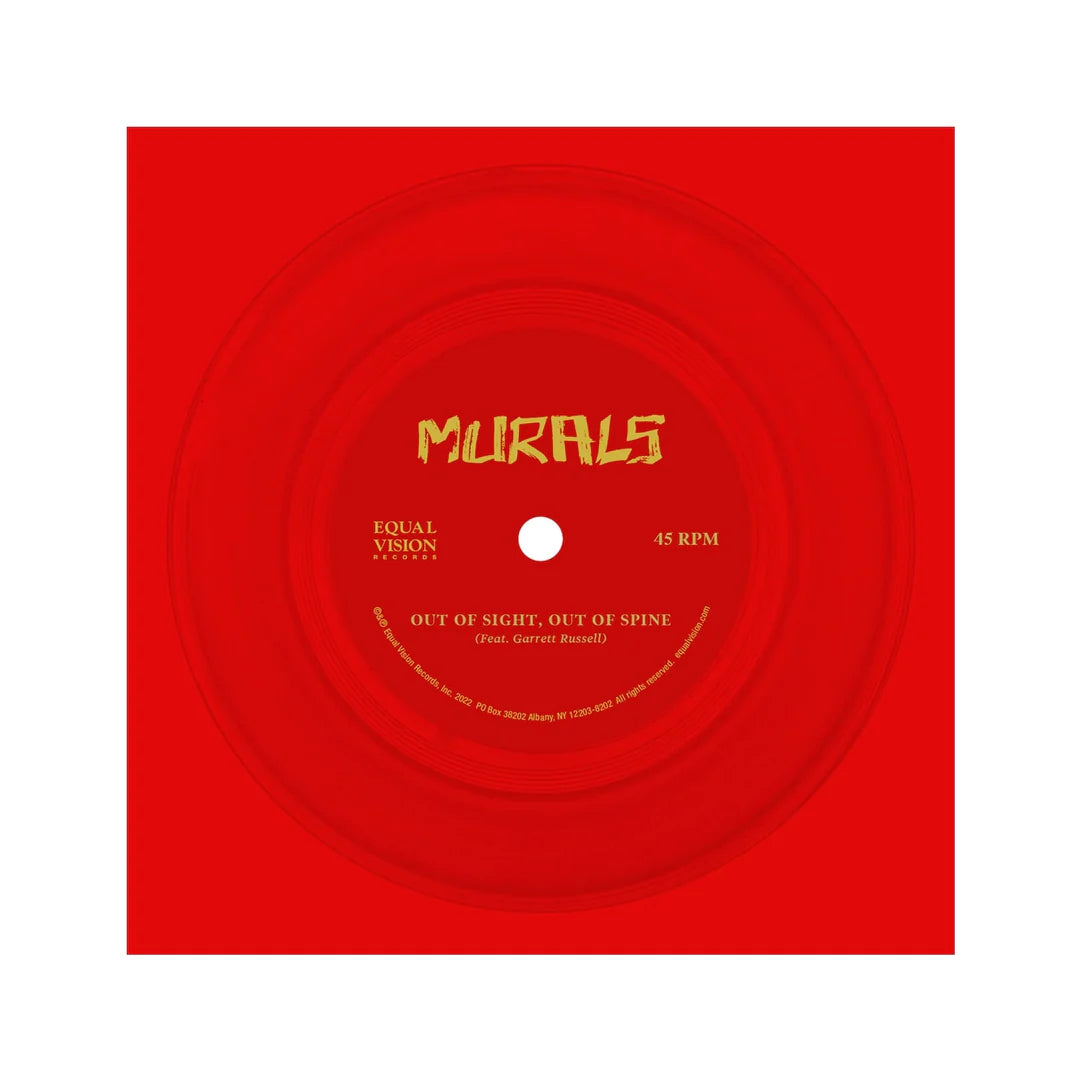 MURALS - Out Of Sight, Out Of Spine (7” Flexi Disc)