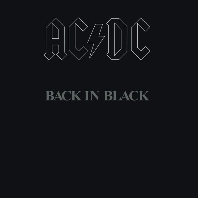 AC/DC - Back In Black (12in Vinyl)