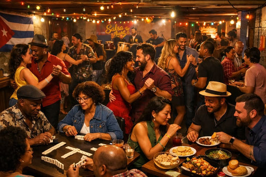 Salsa Night at For the Record