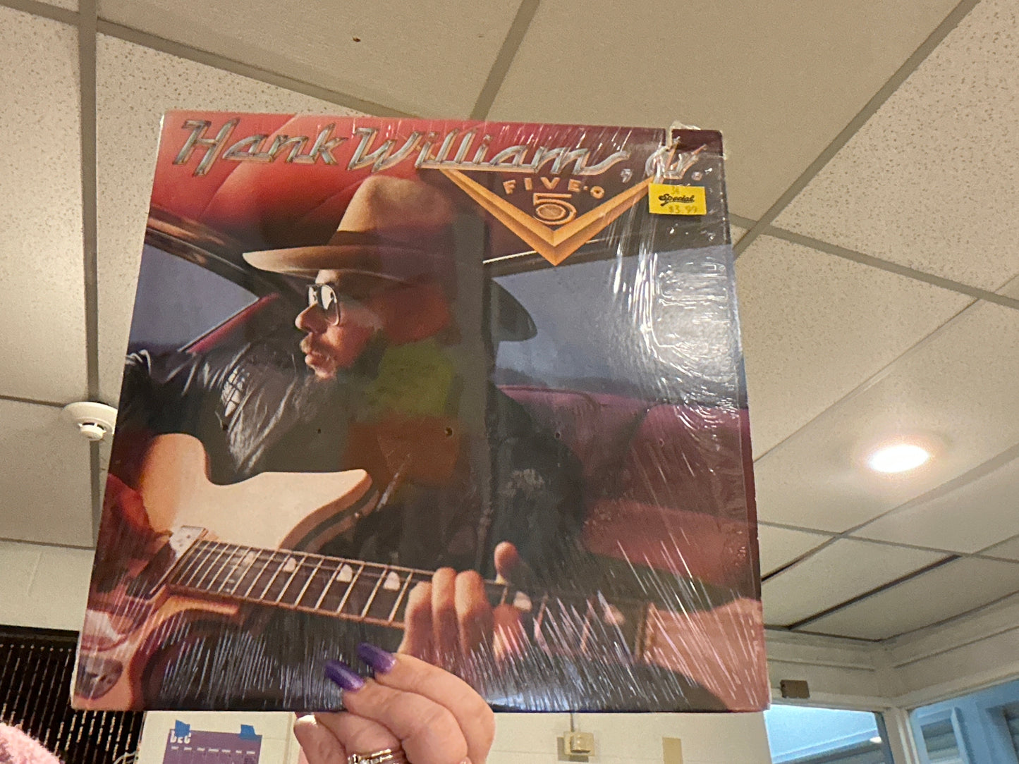 Hank Williams, Jr. - Five-0 (Used 12inch vinyl)