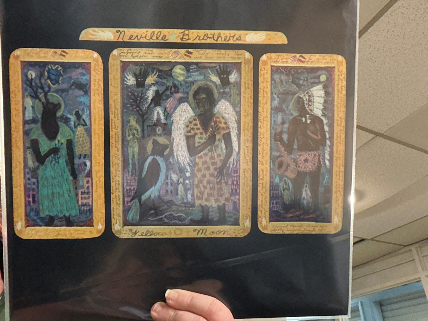 Neville Brothers- Yellow Moon (12 inch Used)