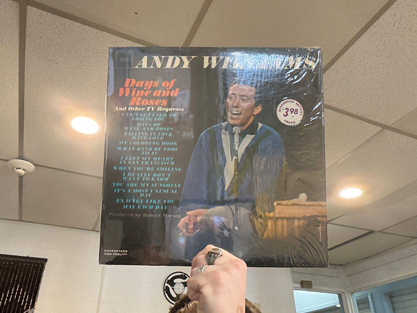 Andy Williams - Days of Wine and Roses (Used - 12 inch)