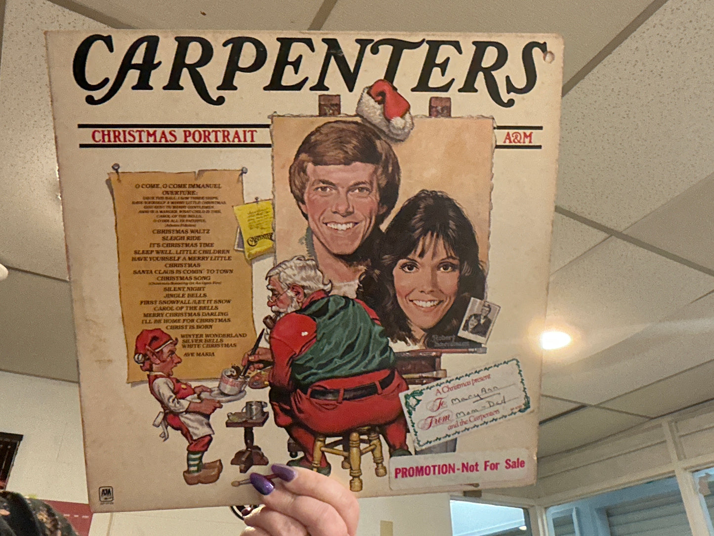 Carpenters- Christmas Portrait (12 inch used)
