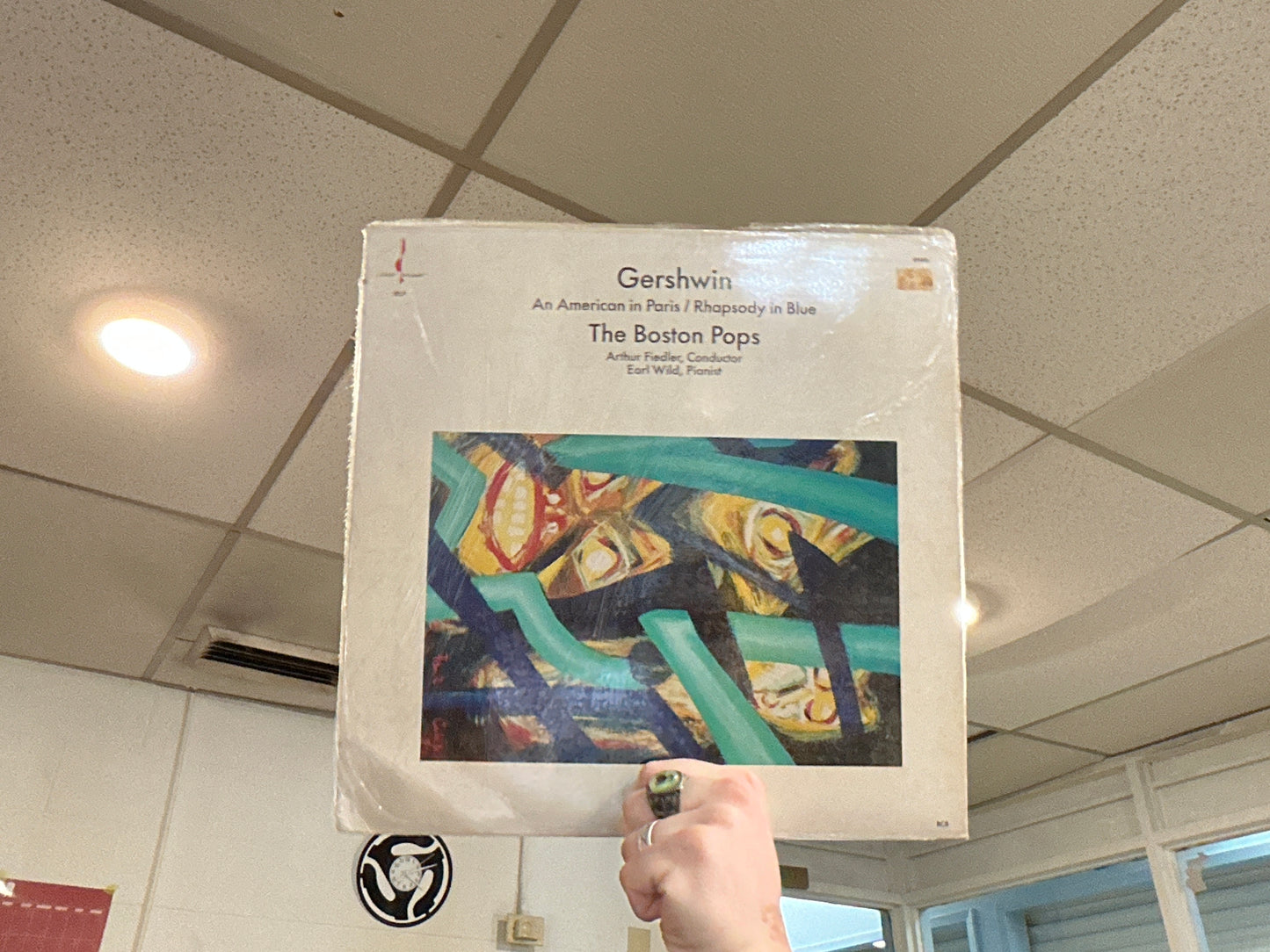 George Gershwin, The Boston Pops - Gershwin: An American in Paris/Rhapsody in Blue (Used - 12 inch)