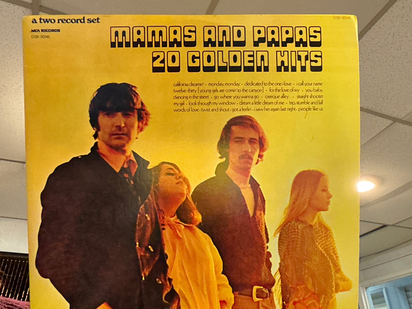 Mamas and Papas- 20 Golden Hits (Used 2LP)