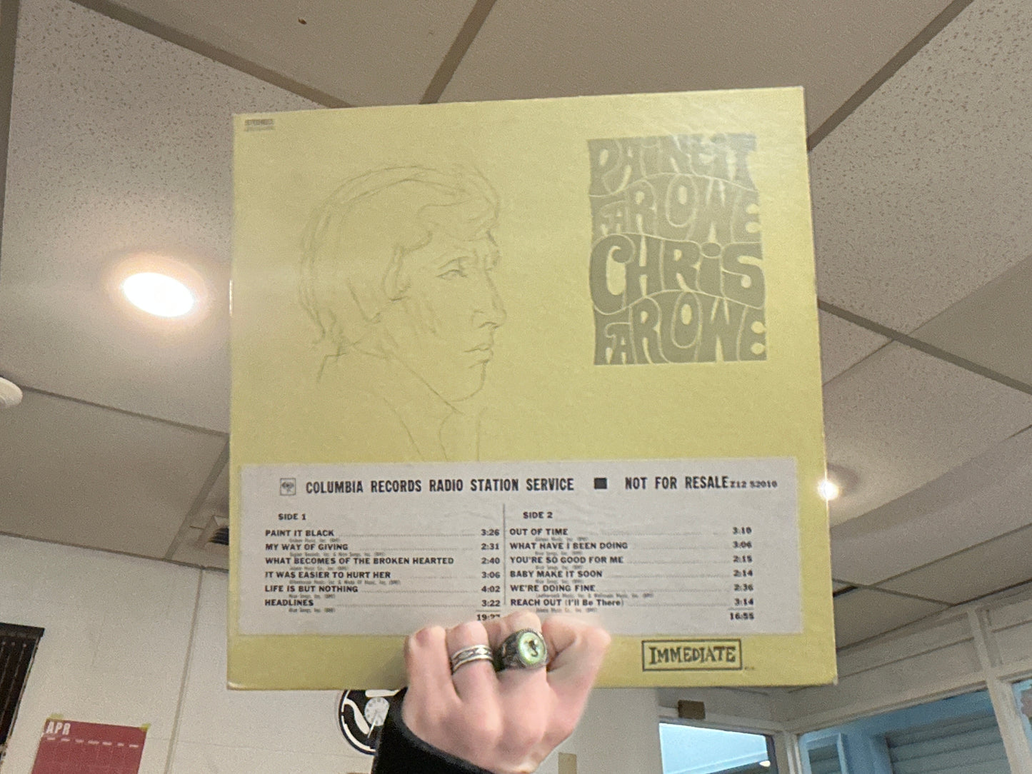 Chris Farlowe - Paint It Farlowe (Promo, Used, 12-inch)