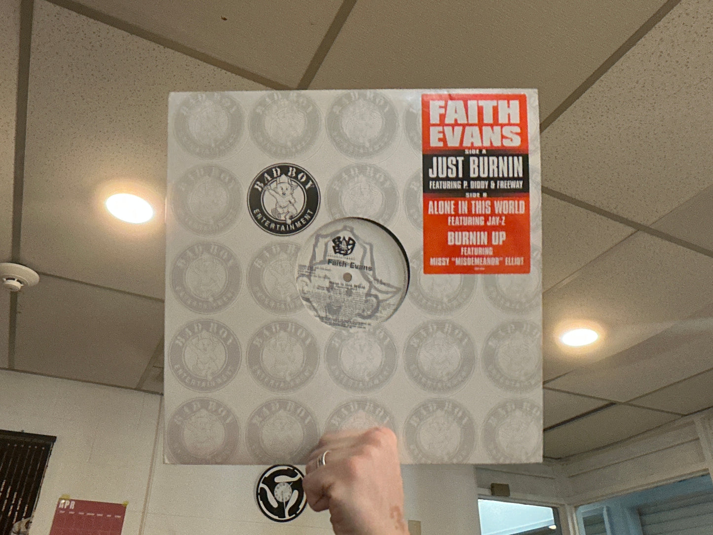 Faith Evans - Just Burning (Single) [Used - 12 inch]