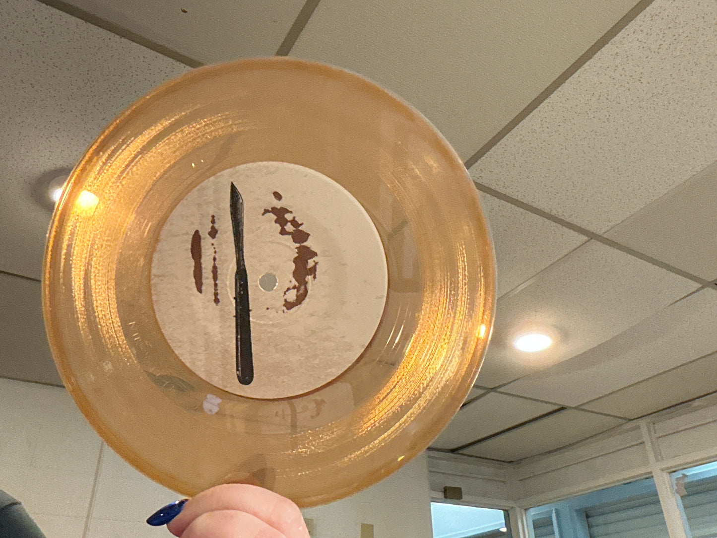 I Hate Myself- Two Songs (used 45 rpm 7 inch transparent brown)