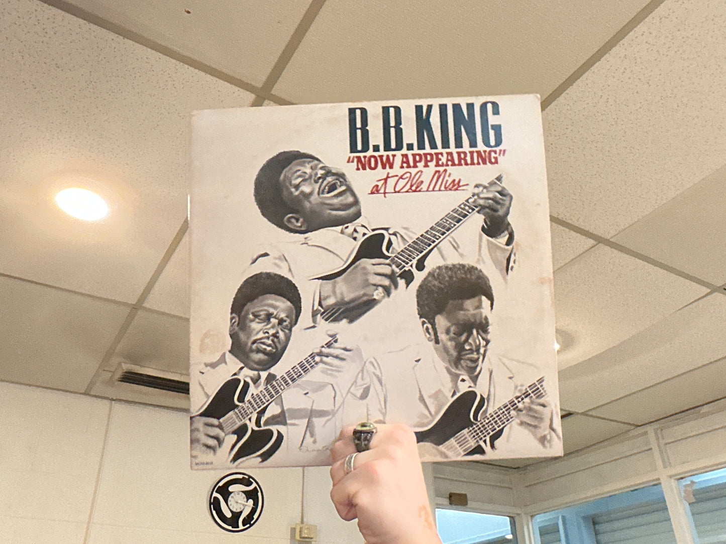 B.B. King - Now Appearing at Ole Miss (Used -12 inch)