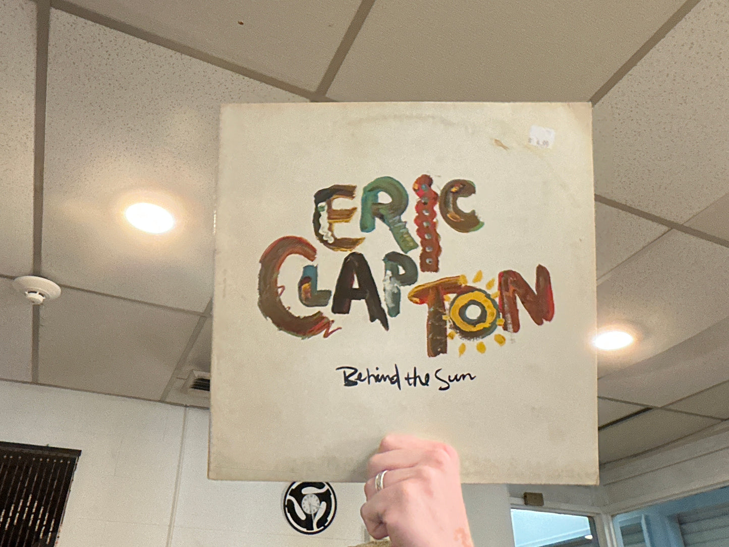 Eric Clapton - Behind the Sun (Used - 12 inch)