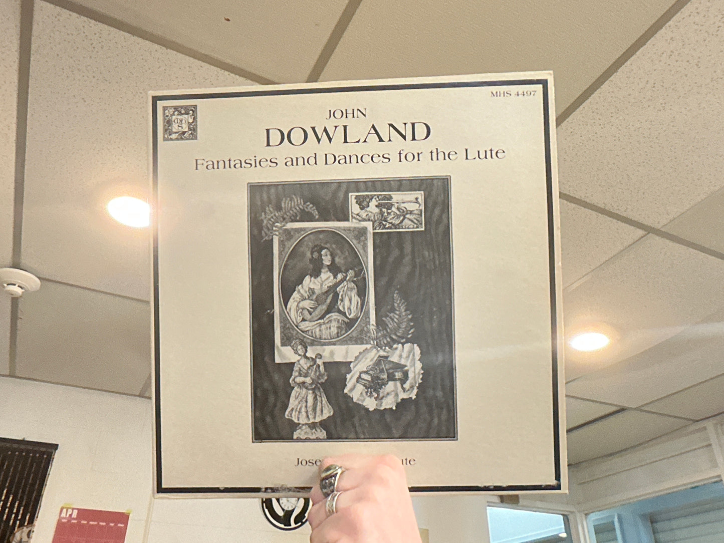 Joseph Bacon - John Dowland: Fantasies and Dances for Lute (Used - 12 inch)