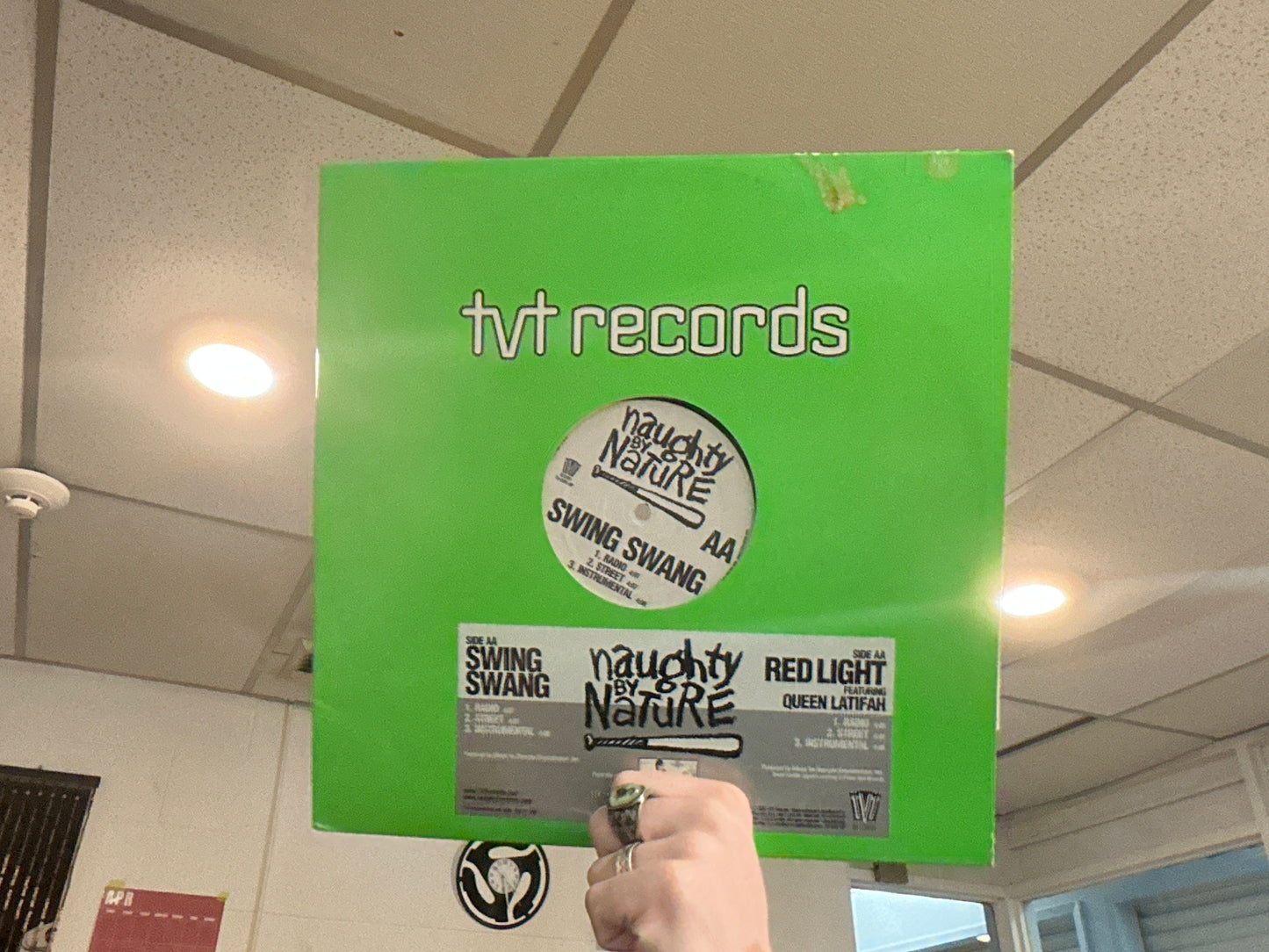 Naughty by Nature feat. Queen Latifah - Red Light (Used - 12 inch, Single)