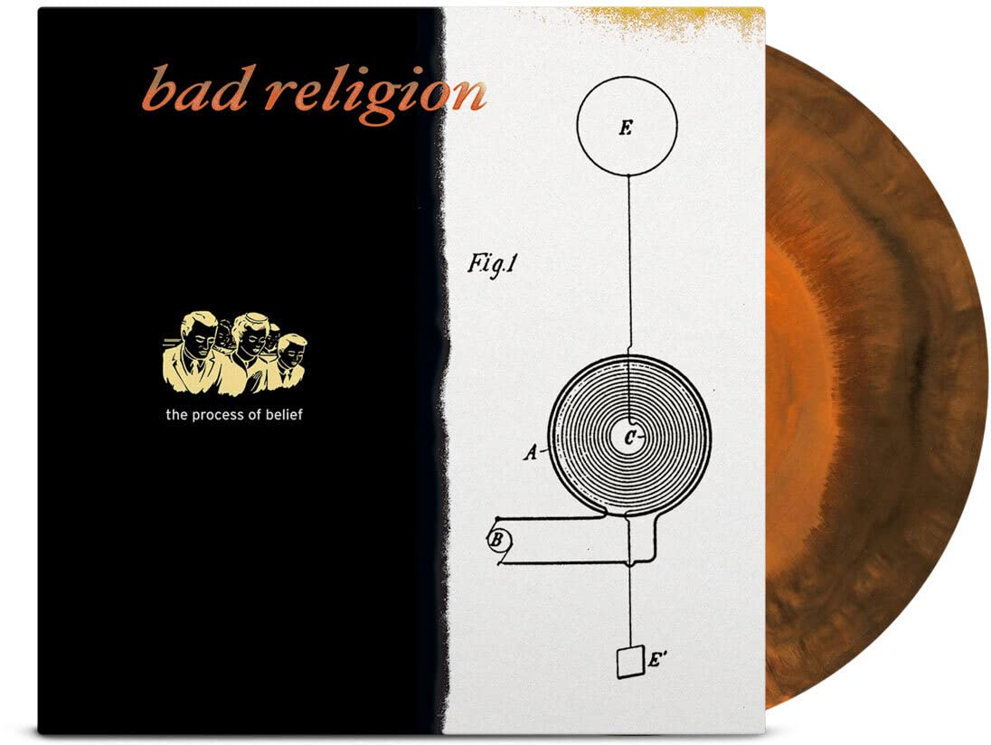 BAD RELIGION - Process Of Belief (Anniversary Edition Orange 12in Vinyl)