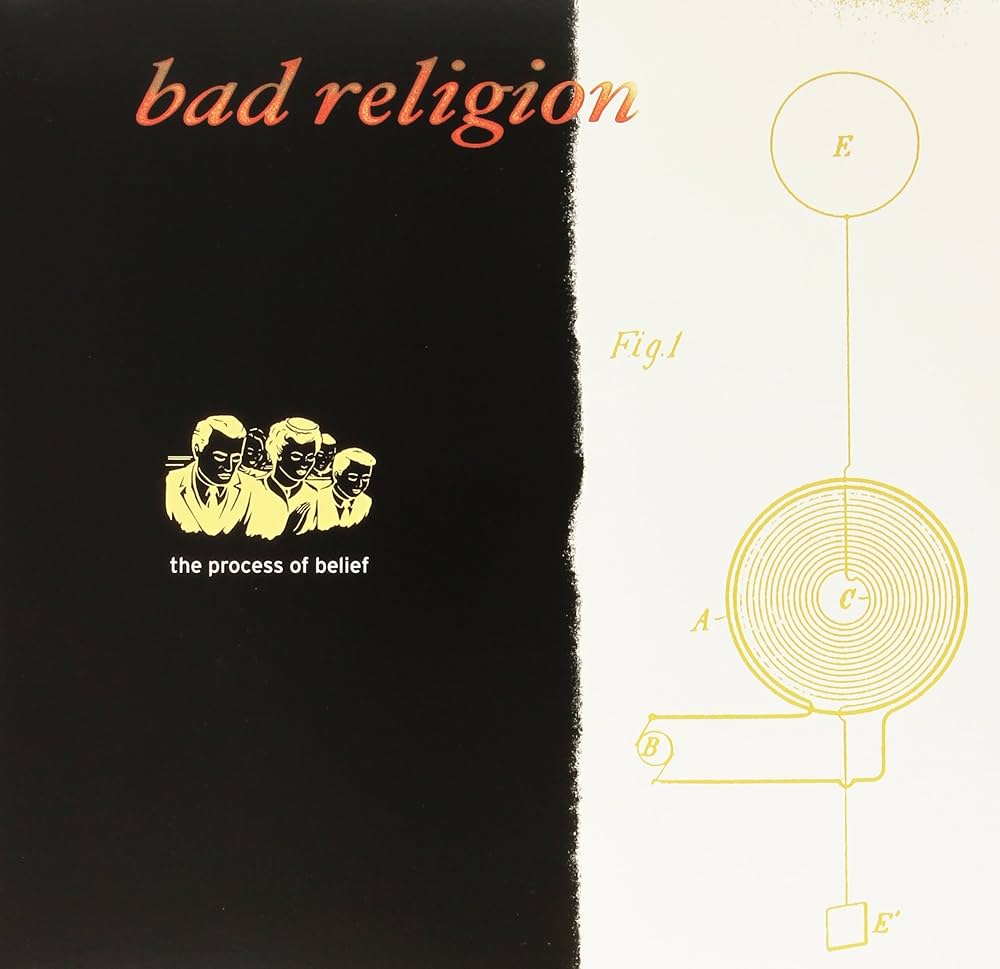 BAD RELIGION - Process Of Belief (Anniversary Edition Orange 12in Vinyl)