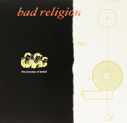 BAD RELIGION - Process Of Belief (Anniversary Edition Orange 12in Vinyl)