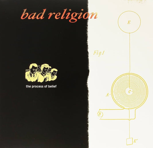 BAD RELIGION - Process Of Belief (Anniversary Edition Orange 12in Vinyl)
