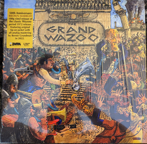 Frank Zappa- The Grand Wazoo (50th Anniversary Edition Brown Marble 12 inch)