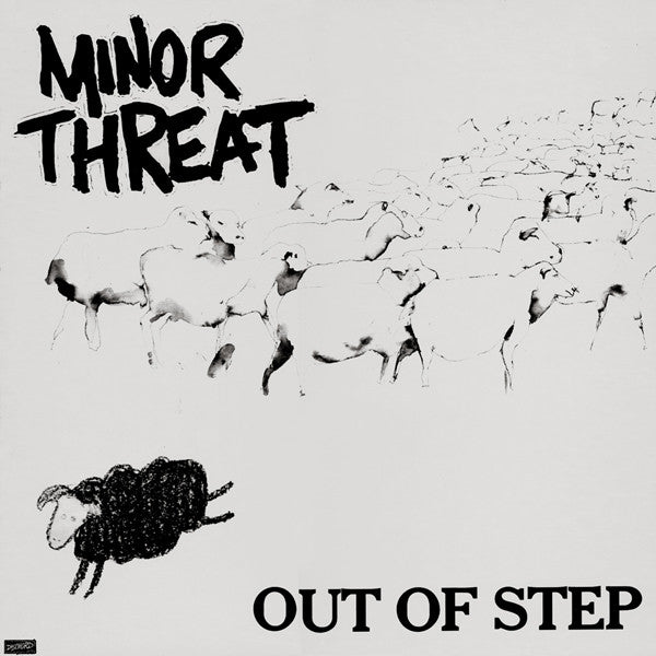 Minor Threat- Out of Step (45 rpm 12 inch)