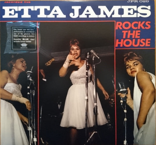 Etta James- Rocks the House ( 12 inch blue vinyl)