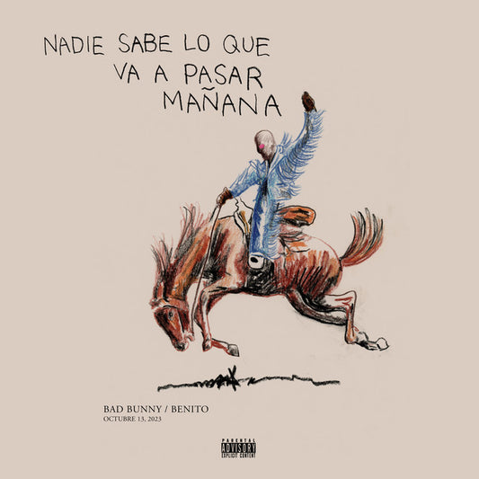 BAD BUNNY - Nadie Sabe Lo Que Va A Pasar Mañana (12in Vinyl)