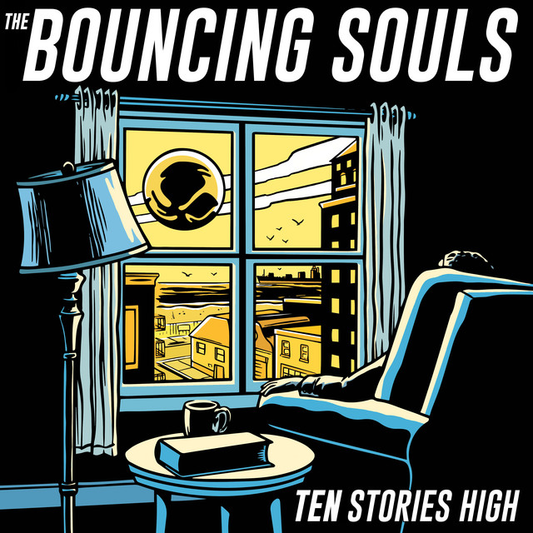THE BOUNCING SOULS - Ten Stories High (Sea Blue & White Galaxy Vinyl 12")
