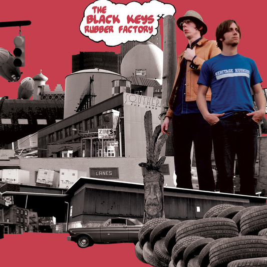 THE BLACK KEYS - Rubber Factory (12in Vinyl)