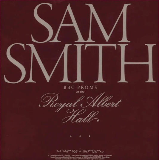 SAM SMITH - BBC Proms At The Royal Albert Hall (RSD 2025 EXCLUSIVE) (12in Vinyl)