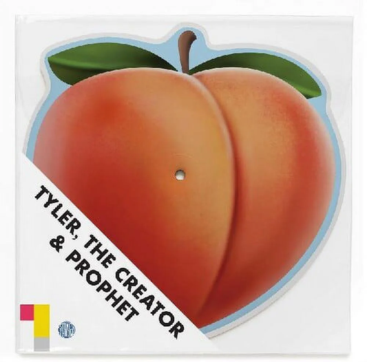 TYLER, THE CREATOR & PROPHET - Peach Fuzz (Custom Peach Shaped Vinyl)