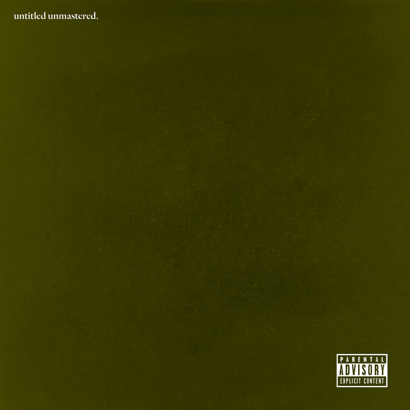 KENDRICK LAMAR - Untitled Unmastered (CD)